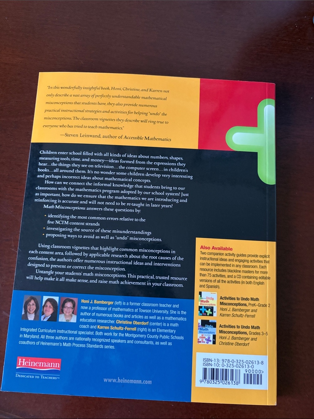 Math Misconceptions Book - Yellow/Red Cover - Picture 2 of 2